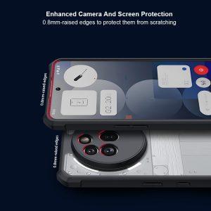 Nothing Phone (3a) Pro XUNDD TPU + Acrylic Clear Cover