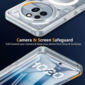 Nothing Phone (3a) Pro Magsafe Transparent TPU Cover