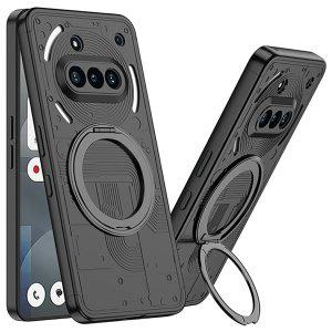 Nothing Phone (3a) Magnetic Kickstand Hard Cover – Black