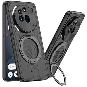 Nothing Phone (3a) Pro Magnetic Kickstand Cover – Black