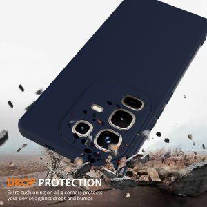 Infinix Note 50 Pro 4G / Note 50 4G Magsafe Liquid Silicone Cover – Dark Blue