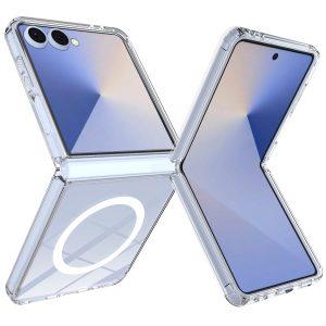 Samsung Galaxy Z Flip7 5G Magsafe TPU + Acrylic Clear Cover