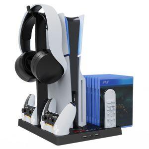 IPLAY PS5 / PS5 Slim Cooling Stand Hanger