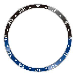 Samsung Galaxy Watch Ultra 47mm Bezel Ring Cover – Black / Blue