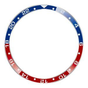 Samsung Galaxy Watch Ultra 47mm Bezel Ring Cover – Blue / Red