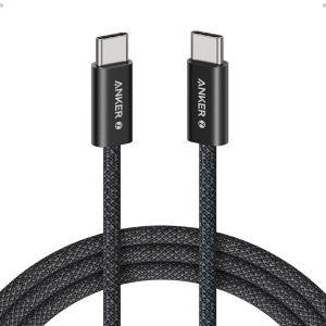 Anker Zolo USB-C to USB-C 240W Braided Cable 2m – Black