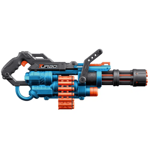 Turbo Attack Force Soft Bullet Gun – Blue