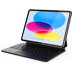 iPad 10th GEN / 11(A16) Blupebble Magic Keyboard With Trackpad Eng/Arb BP-FOLIO-MT10G-AR-EN-BK