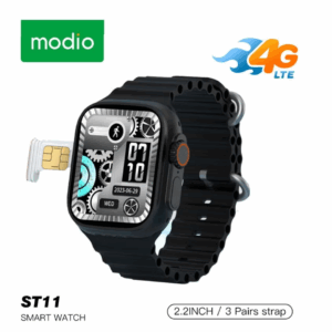 Modio Smart Watch With SIMCARD SM03 – Black