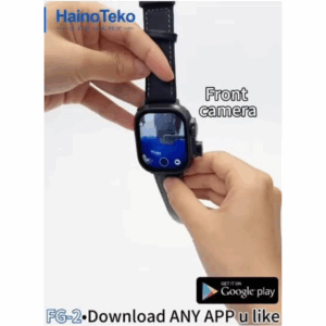 HainoTeko FG-2 Android Smart Watch With 5G SIM – Black