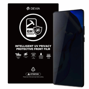 Devia Intelligent UV MATTE 6H Privacy Protective Front Film (0.25mm) - Black