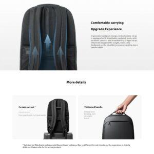 XIAOMI MIJIA Business Backpack Laptop Waterproof Travel Bag – Black