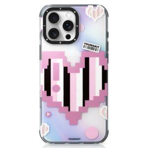 iPhone 16 Pro Max YOUNGKIT Magsafe IMD TPU Cover – Pink