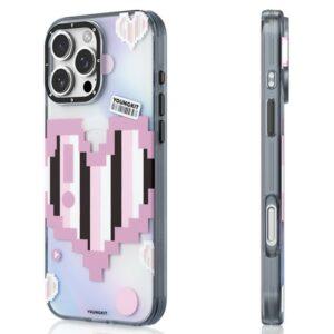 iPhone 16 Pro Max YOUNGKIT Magsafe IMD TPU Cover – Pink