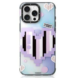 iPhone 16 Pro Max YOUNGKIT Magsafe IMD TPU Cover – Purple