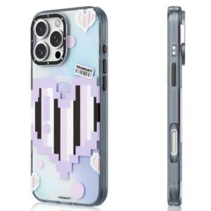 iPhone 16 Pro Max YOUNGKIT Magsafe IMD TPU Cover – Purple