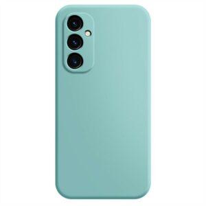 Samsung Galaxy A16 Rubberized Soft TPU Anti-Scratch Cover – Cyan