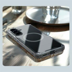 Samsung Galaxy A56 5G NILLKIN Nature Pro MagSafe TPU + PC Cover – Clear