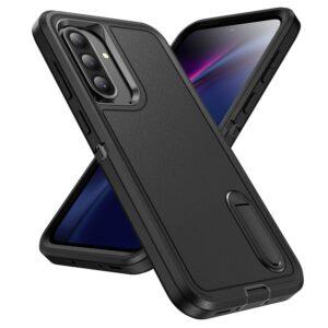 Samsung Galaxy A56/A36 5G EVA 3-in-1 Design Kickstand Cover – Black