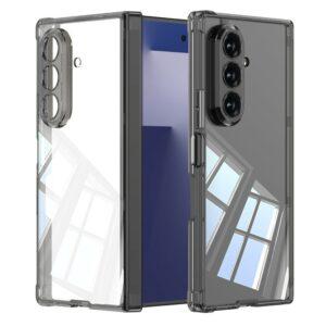 GKK Samsung Galaxy Z Fold7 Shockproof TPU Cover - Transparent Black
