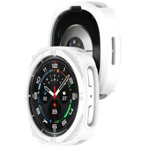 Samsung Galaxy Watch8 40mm Soft TPU Shockproof Bumper Frame – White