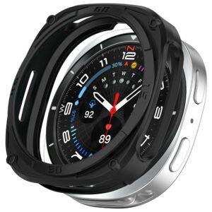 Samsung Galaxy Watch8 40mm Soft TPU Shockproof Bumper Frame – Black
