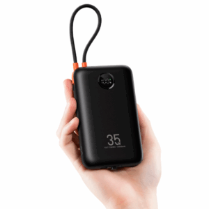 VEGER VP-2068 20000mah PD 35W + Led Screen – Black