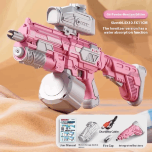 Space High Pressure Water Gun – Pink