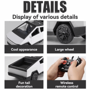 Power 02 Tesla Remote Car – White