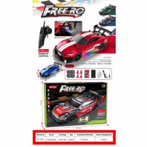 Free 88RC 4×4 Remote Car – Red