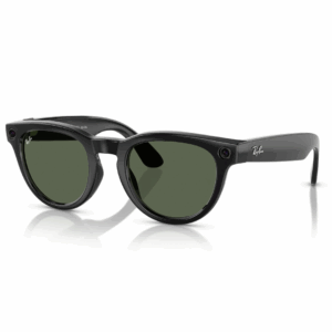 RAY-BAN META Headliner RW4009F Smart Sunglasses With G15 Green Lens – Shiny Black