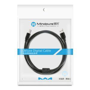 MINDPURE US002 USB A to USB B Printer Cable 1.5M – Black