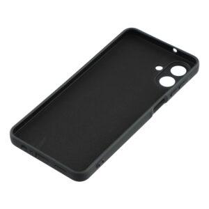 Samsung Galaxy A07 4G Rubberized TPU Protective Cover – Black