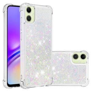 Samsung Galaxy A07 4G Glitter Quicksand Shockproof Cover – Laser / Hearts