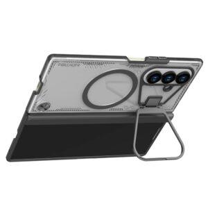 Samsung Galaxy Z Fold7 5G NILLKIN Iceblade Prop Magnetic Series MagSafe PC+TPU Cover – Black