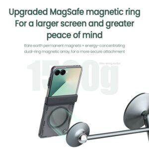 Samsung Galaxy Z Flip7 5G NILLKIN Iceblade MagSafe PC + TPU Cover – Black