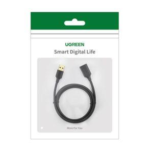 UGREEN 10373 USB 3.0 A Male To Female Extension Cable 2M – Black
