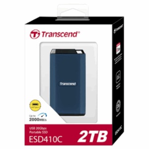 Transcend External SSD 2TB 2000MB/s ESD410C – Dark Blue