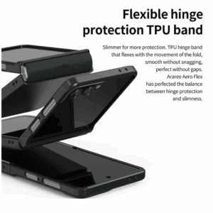 Samsung Galaxy Z Flip 7 Araree Aero Flex Cover – Black