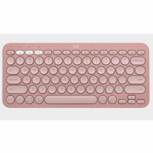 Logitech K380s Pebble Keys 2 Wireless Keyboard – Tonal Rose