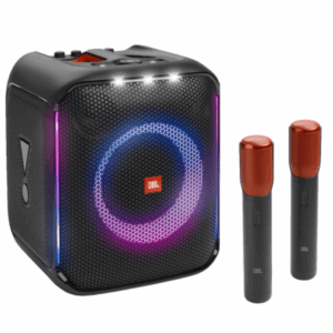 JBL Partybox Encore 2 Portable Speaker with 2 Mic – Black (JBLPBENCORE2-2MIC)