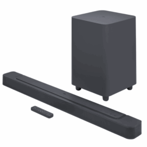 JBL BAR500 5.1 590W Channel Soundbar with Multibeam Dolby Atoms – Black