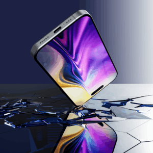 iPhone 17 Air Clear Blupebble Graphene Rock Series Tempered Glass Protector