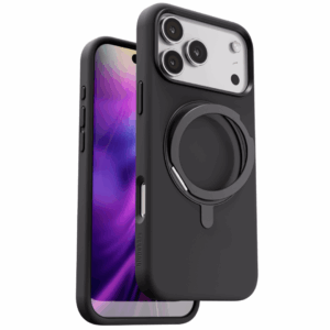 iPhone 17 Pro Blupebble RingFlex Magsafe Rotatable Kickstand Cover – Black