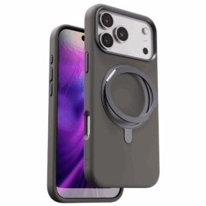 iPhone 17 Pro Blupebble RingFlex Magsafe Rotatable Kickstand Cover – Gray