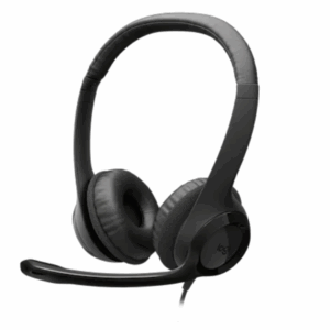 Logitech H390 USB Headset with Noise-Canceling Mic – Graphite