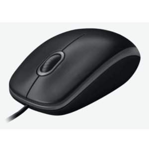 Logitech Business B100 Optical Wired Mouse – Black