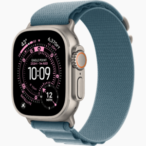 Apple Watch Ultra 3 49mm Natural Ti Light Blue Alp Loop Medium MEWM4ZP/A