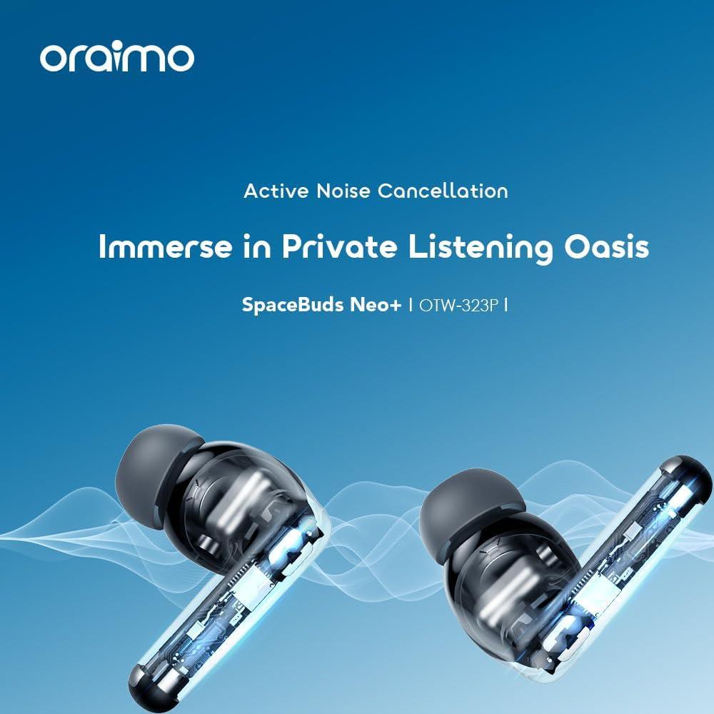 Oraimo SpaceBuds Neo+ OTW-323P - Speed Black - Image 2