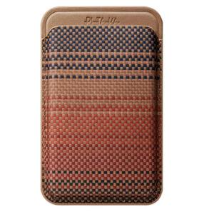 Pitaka Magsafe Woven Wallet - Sunset